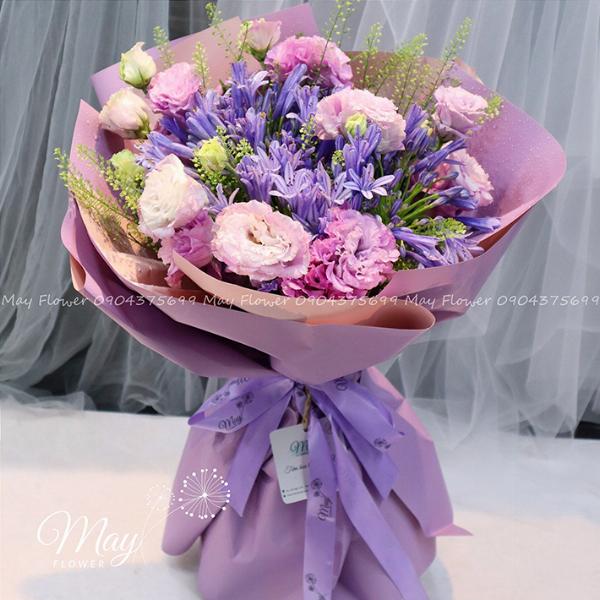 Bó hoa Arapang xanh lam, món quà ý nghĩa thể hiện tình yêu chân thành